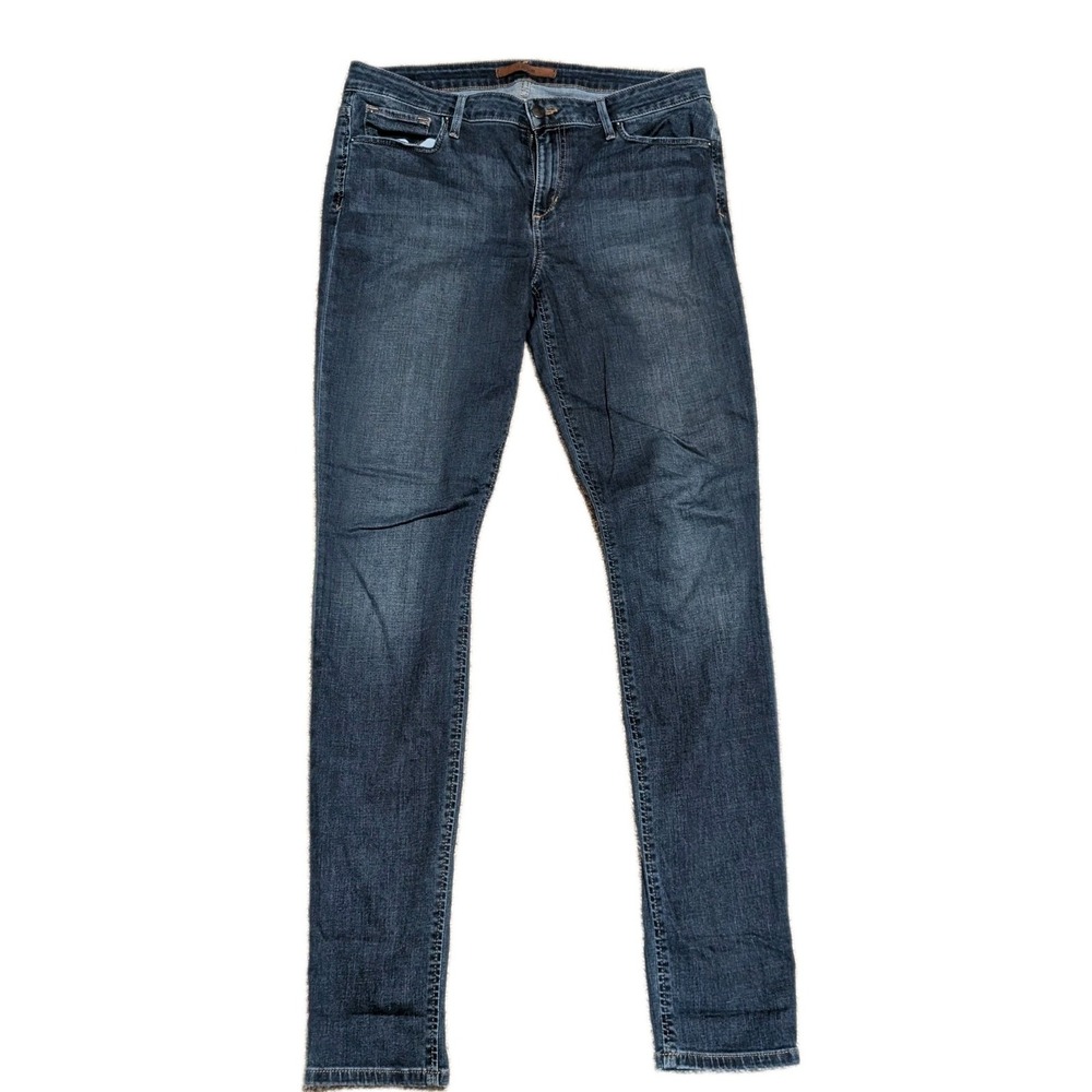 Joe's Jeans Skinny Women 31 Blue The Twiggy Flawless Tall Mid Rise Dark Denim‎